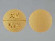 Spironolactone: Esto es un Tableta imprimido con AN  514 en la parte delantera, nada en la parte posterior, y es fabricado por None.