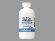 Felbamate: This is a Suspension Oral imprinted with nothing on the front, nothing on the back.