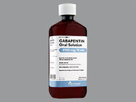 Solución Oral de 250 Mg/5Ml de Gabapentin