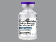 Methylprednisolone Sod Succ: This is a Vial imprinted with nothing on the front, nothing on the back.