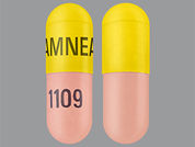 Clomipramine Hcl: This is a Capsule imprinted with AMNEAL on the front, 1109 on the back.