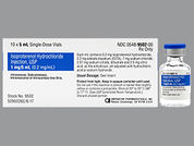 Isoproterenol Hcl: This is a Vial imprinted with nothing on the front, nothing on the back.