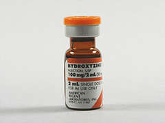 This is a Vial imprinted with nothing on the front, nothing on the back, and is manufactured by AMER. REGENT.