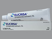 Eucrisa: This is a Ointment imprinted with nothing on the front, nothing on the back.