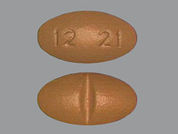 Fluvoxamine Maleate: This is a Tablet imprinted with 12 21 on the front, nothing on the back.