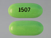 Estrogen & Methyltestosterone: This is a Tablet imprinted with 1507 on the front, nothing on the back.