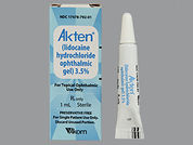 Akten: This is a Gel imprinted with nothing on the front, nothing on the back.