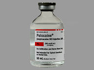 Polocaine 50.0 ml(s) of 10 Mg/Ml Vial