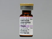 Dexamethasone Sodium Phosphate: This is a Vial imprinted with nothing on the front, nothing on the back.