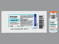 Vial de 1 Mg/Ml (package of 1.0) de Glucagon