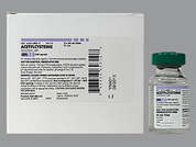 Acetylcysteine: Esto es un Vial incoloro imprimido con nada en la parte delantera, nada en la parte posterior, y es fabricado por FRESENIUS KABI.