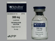 Nebupent 300 Mg (package of 1.0) Vial Nebulizer