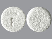 Spritam: This is a Tablet For Suspension imprinted with logo on the front, nothing on the back.