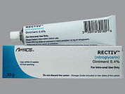 Rectiv: This is a Ointment imprinted with nothing on the front, nothing on the back.