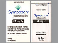 Sympazan 20 Mg Film Medicated