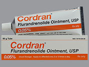 Cordran: This is a Ointment imprinted with nothing on the front, nothing on the back.