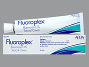 Fluoroplex: Esto es un Crema imprimido con nada en la parte delantera, nada en la parte posterior, y es fabricado por None.