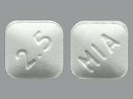 Tableta de 2.5 Mg de Zenzedi