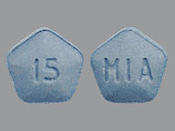 Tableta de 15 Mg de Dextroamphetamine Sulfate