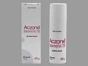 Aczone: This is a Gel With Pump imprinted with nothing on the front, nothing on the back.