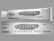 Tazorac 0.05% (package of 30.0 gram(s)) Cream