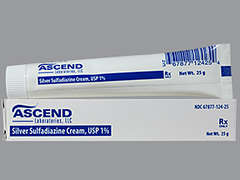 This is a white Cream imprinted with nothing on the front, nothing on the back, and is manufactured by ASCEND LABORATO.