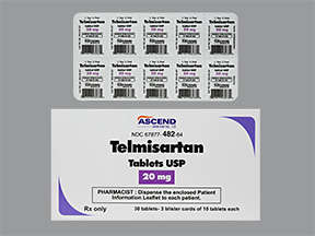 What does Telmisartan look like?