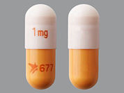Astagraf Xl: This is a Capsule Er 24 Hr imprinted with 1mg on the front, logo and 677 on the back.