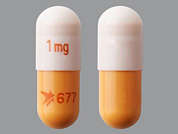 Astagraf Xl: Esto es un Cápsula LP 24 Hr naranja oblongo imprimido con 1mg en la parte delantera, logo and 677 en la parte posterior, y es fabricado por ASTELLAS PHARMA.