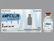 Vial de 2 G (package of 1.0) de Ampicillin Sodium