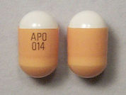 Dilt-Xr: This is a Capsule Er 24hr Degradable imprinted with APO  014 on the front, nothing on the back.