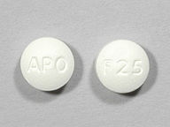 Tableta de 25 Mg de Fluvoxamine Maleate