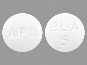 What does Olanzapine look like?