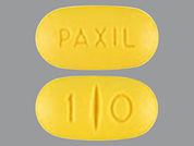 Paxil: Esto es un Tableta imprimido con PAXIL en la parte delantera, 1 0 en la parte posterior, y es fabricado por None.