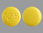 Paxil Cr: This is a Tablet Er 24 Hr imprinted with 12.5 on the front, nothing on the back.