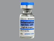 Ondansetron Hcl: This is a Vial imprinted with nothing on the front, nothing on the back.