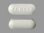 Seroquel Xr: This is a Tablet Er 24 Hr imprinted with XR 400 on the front, nothing on the back.