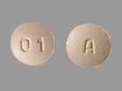Simvastatin: This is a light pink round Tablet imprinted with A on the front, 01 on the back, and is manufactured by ACETRIS HEALTH.