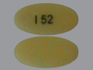 Esto es un Tableta Dr imprimido con I 52 en la parte delantera, nada en la parte posterior, y es fabricado por None.