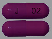 Amlodipine Besylate-Benazepril: This is a Capsule imprinted with J on the front, 02 on the back.