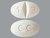 Flecainide Acetate: This is a white oval Tablet imprinted with CC on the front, 1 3 on the back, and is manufactured by RISING PHARM.