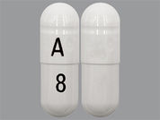 Galantamine Er: This is a Capsule Er Pellets 24 Hr imprinted with A on the front, 8 on the back.