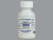 Cefixime: This is a Suspension Reconstituted Oral imprinted with nothing on the front, nothing on the back.