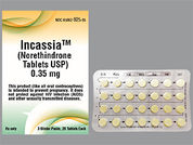 Incassia: Esto es un Tableta imprimido con S en la parte delantera, 14 en la parte posterior, y es fabricado por None.