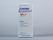 Lovenox: This is a Vial imprinted with nothing on the front, nothing on the back.