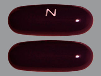 This is a Capsule imprinted with N on the front, nothing on the back.