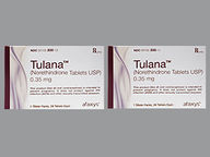 Tableta de 0.35 Mg de Tulana