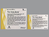 Tableta de 7Daysx3 28 de Tri-Vylibra