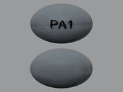 Paricalcitol: Esto es un Cápsula imprimido con PA1 en la parte delantera, nada en la parte posterior, y es fabricado por None.