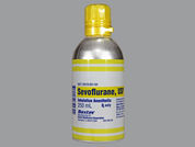 Sevoflurane: This is a Liquid imprinted with nothing on the front, nothing on the back.